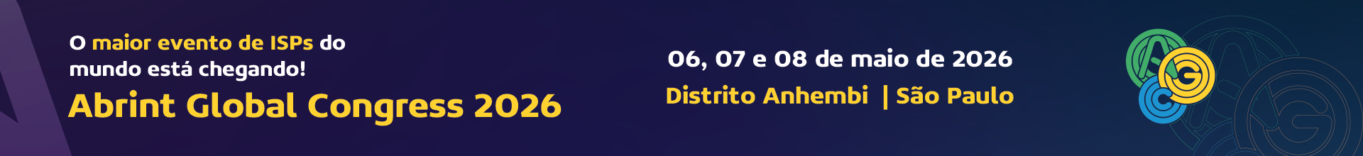 Banner do evento